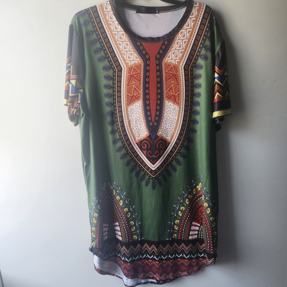 Colorful Dashiki Shirt